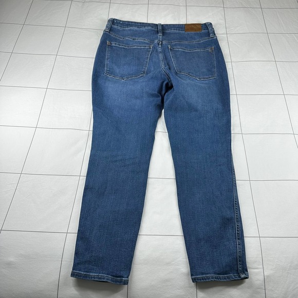 Madewell Jeans Womens 30 Petite Blue Curvy Roadtripper Skinny Stretch Denim - Picture 2 of 11